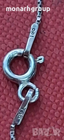 Сребърна верижка /скъсана/, снимка 5 - Колиета, медальони, синджири - 53966804