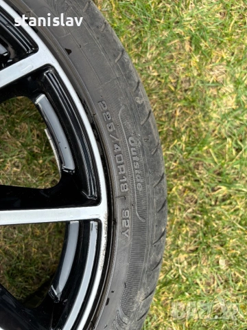 Джанти 18 5х112 с гуми 225/40/18, снимка 10 - Гуми и джанти - 53998973