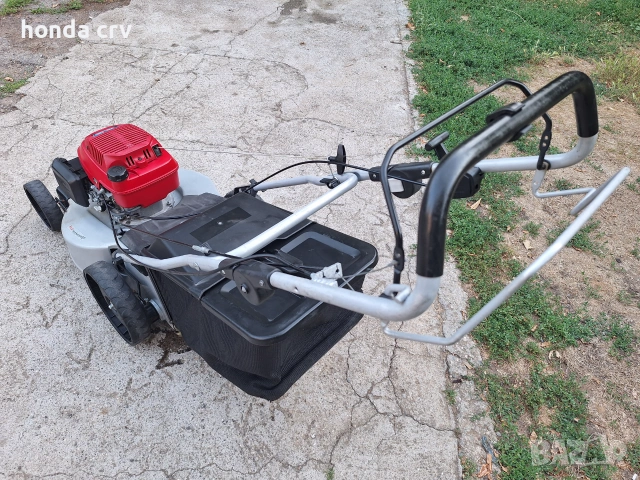 Косачка Honda 5.5к.с. 53см самоходна алуминиева мулчираща с кош, снимка 9 - Градинска техника - 55244830