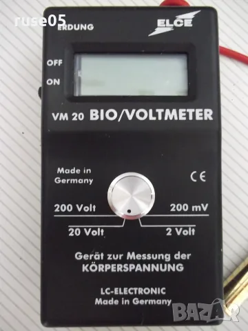 Уред "elce vm20 bio/voltmeter erdung lc-electronic", снимка 7 - Друга електроника - 55423851