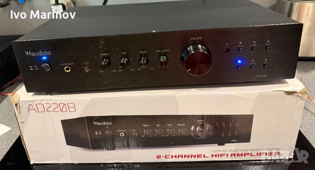 Audizio 110.102 AD220B 2. x 200W HiFi Amplifier Bl, снимка 7 - Ресийвъри, усилватели, смесителни пултове - 54883250