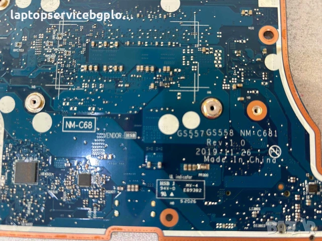 Lenovo IdeaPad 5-15IIL05 i5-1035G1 8GB/16GB MX350 GS557 GS558 5NM-C681 5B20S44035 Дънна платка GeFor, снимка 8 - Части за лаптопи - 55070708