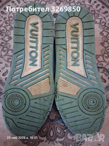 Louis Vuitton LV Trainer номер 44 ( 28.5 см.) , снимка 9 - Маратонки - 54714159