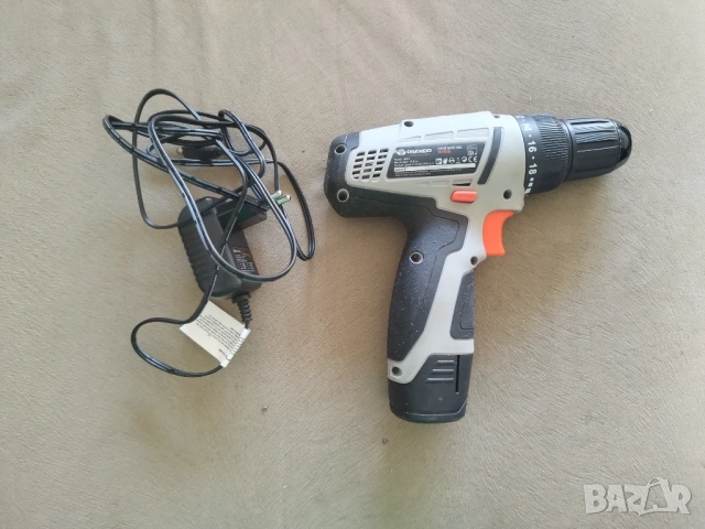 Акумулаторен винтоверт Daewoo + зарядно, снимка 12 - Винтоверти - 54907799
