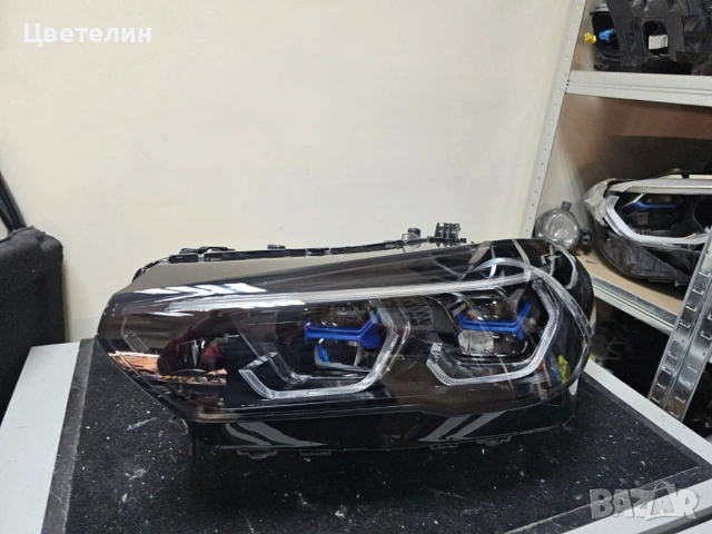 Ляв фар за BMW X5 G05 X6 G06  в отлично състояние., снимка 3 - Части - 54429697