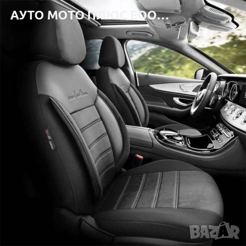 Универсална тапицерия за кола Кожа/Плат, OtoM Comfortline - Черно/Червенo., снимка 3 - Аксесоари и консумативи - 47558835