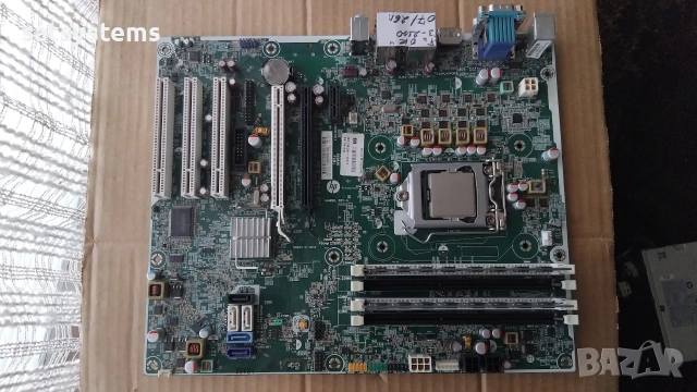 Дънна платка HP Compaq 8200 Elite CMT PC Socket LGA1155 CPU+FAN+RAM, снимка 3 - Дънни платки - 55154549