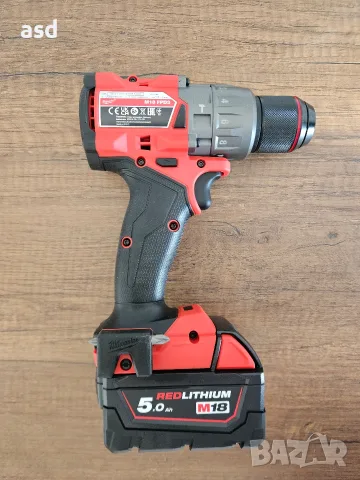 Акумулаторна ударна бормашина Milwaukee M18 FPD3-502X 158Nm 2x5Ah батерии и зарядно , снимка 4 - Винтоверти - 55436756