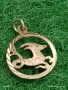 Сребърен медальон зодиакален знак КОЗИРОГ ♑ много красив 16738, снимка 2
