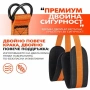 Професионален ластик за набиране с регулируема дължина и двойна опора за крака, снимка 9