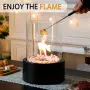 JHY DESIGN 11,5" L Преносима настолна камина с биоетанол, без вентилация, огнище, снимка 3