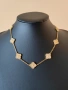Дамско златно колие с 10 детелини Van Cleef & Arpels VCA, снимка 4