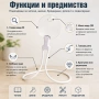 Увеличителна лупа за четене врат шиене бродиране гоблени настолна, снимка 5