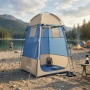 Универсална палатка за къмпинг, плаж, съблекалня или душ - 110x110x190 см, UV защита, снимка 1