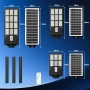 Нова Соларна улична лампа LED слънчев прожектор 1000W със сензор за движение IP65, снимка 6