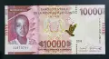 Гвинея . Африка. 10 000 франка. 2018 година. UNC., снимка 1