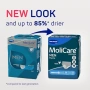 Нови Мъжки гащи при инконтиненция MoliCare 7 капки Medium 80-120 см 8 броя, снимка 2