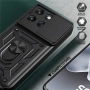 Калъф за Motorola Edge 70 Fusion+ 5G / Fusion 5G с Капаче за Камера и Стойка - PC+TPU, Военна защита, снимка 12