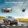 GREENAUTO 5G WiFi камера за заден ход 1080P с нощно виждане за Android и iPhone, снимка 3