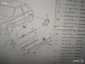 1H0853899B41**НОВО**VW*Golf 3 GT, GTI, VR6,*Облицовка на Праг долна отзад вляво** , снимка 1