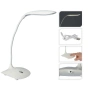 USB настолна LED лампа лебед с гъвкаво рамо, снимка 1
