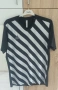 Мъжка тениска фланелка Adidas HF0126 , черно-бяла, размер мъжки XL , в отлично състояние, снимка 2