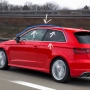 Хромирани Лайстни A3 8v 2013 / 2020 Audi предпазни лайстни , снимка 1