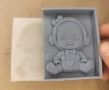 Сладко бебе Cry Baby Cry Babies Мини кукла силиконов молд форма фондан шоколад смола гипс, снимка 2