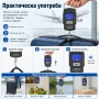 Електронен ръчен дигитален кантар везна за самолетен багаж куфар храна риболов кухненски до 50кг, снимка 3