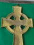 Месингов келтски кръст, снимка 5