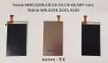 Дисплей Nokia X2,X3,C5,7020,2710,515,220,5800,6280,N82,C6,N93,5230,,5300,6234,7600,E66,C3-01,N97 min, снимка 8