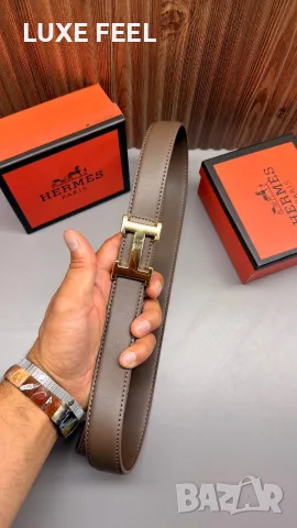 Hermes ⚜️ Естествена Кожа ⚜️ Дамски Колани , снимка 8 - Колани - 55404129
