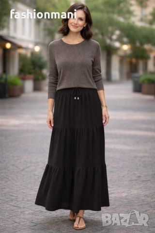 Елегантни поли в 4 цвята - код 1235, снимка 3 - Поли - 51889042