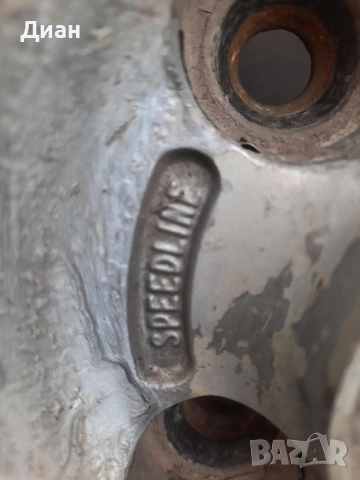 Джанти Speedline 4×100 за рено renault 5, снимка 3 - Гуми и джанти - 54048054