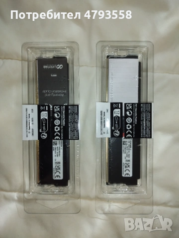 Чисто новa RAM памет DDR5 16 GB Kingston Fury, снимка 2 - RAM памет - 54690561