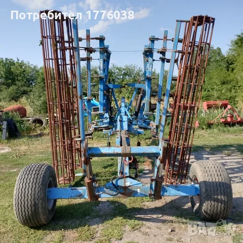 Стърнищен култиватор LEMKEN KARAT 6.0 м. , снимка 3 - Селскостопанска техника - 55335011