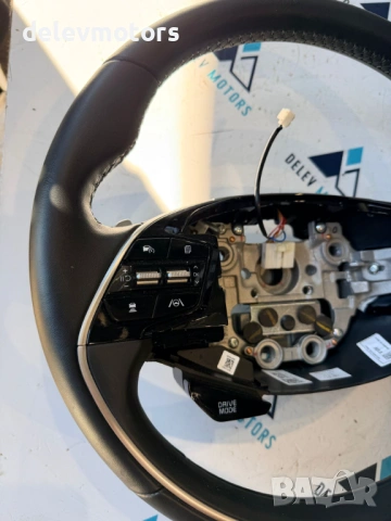 56111AT000, 56100A0130 мултифункционален кожен волан с пера от Kia Niro 2 SG2 EV електро 204 кс., снимка 5 - Части - 54833772