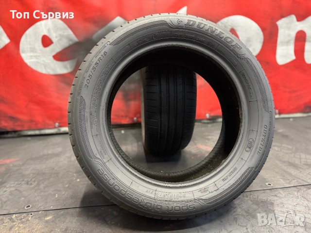 205 55 16, Летни гуми, Dunlop SportBluResponse, 2 броя, снимка 5 - Гуми и джанти - 54948399