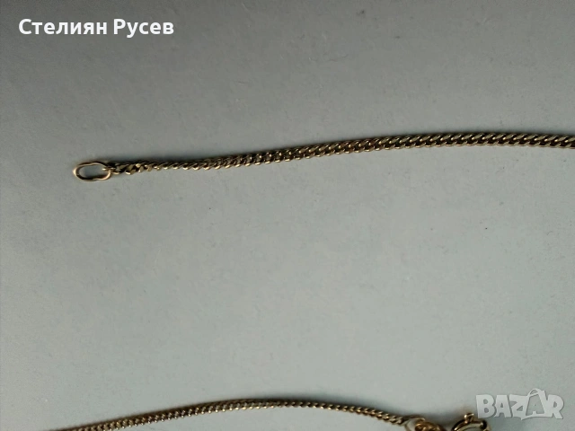 2.69гр НА 8 КАРАТА  са 1.53грама на 14к / златен женски дамски ланец колие синджир / злато / GOLD ко, снимка 5 - Колиета, медальони, синджири - 55089330
