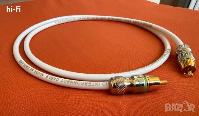 Black Rhodium Rhythm Digital Coaxial Interconnect Cable , снимка 6 - Ресийвъри, усилватели, смесителни пултове - 55094546