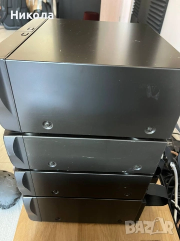 Продавам ретро Hi-Fi сет - Technics SC-CA1060, снимка 5 - Аудиосистеми - 55104406
