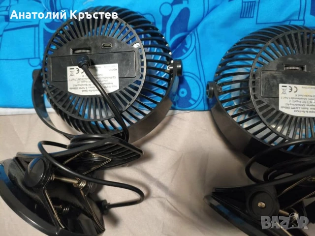 Вентилаторчета с USB Livington, снимка 2 - Вентилатори - 54752682
