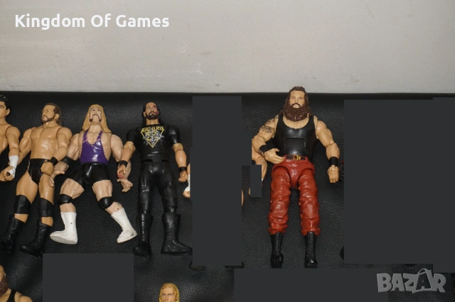 Кеч Фигури Iron Sheik/Braun Strowman ELITE/Kofi Kingston ELITE/Kurt Angle/Roderick Strong/TJP/Edge, снимка 3 - Колекции - 54311534