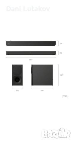 Саундбар/Soundbar Sony HT-S400, снимка 3 - Аудиосистеми - 55002550