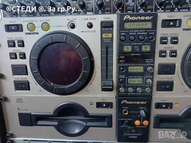 Професионален двоен DJ CD плейър Pioneer CMX-5000, снимка 3 - Ресийвъри, усилватели, смесителни пултове - 54669133