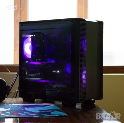 Геймърски компютър R7 9700x/9070XT/32GB ГАРАНЦИЯ!