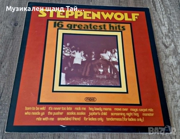 Грамофонни Плочи - Поп - Рок: Steppenwolf - 16 Greatest Hits