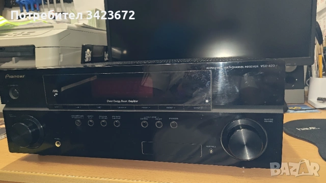  Pioneer AUDIO/VIDEO MULTI-CHANNEL RECEIVER VSX-420, снимка 6 - Ресийвъри, усилватели, смесителни пултове - 54896326