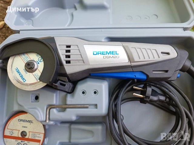 Dremel DSM20 компактен трион, снимка 2 - Триони и циркуляри - 55253191