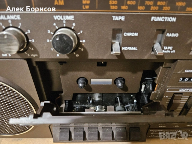 Радиокасетофон Saba RCR 745, снимка 8 - Радиокасетофони, транзистори - 54084878